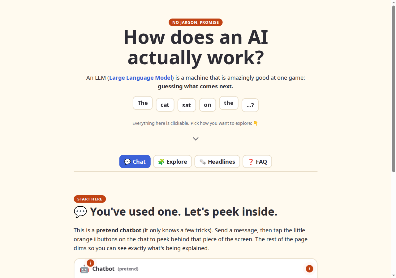 AI for Dummies home page