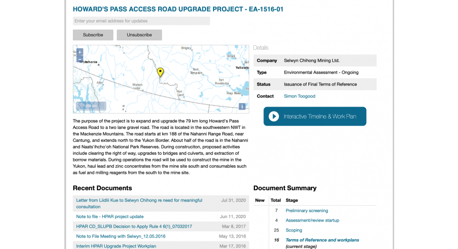 MVE Registry Project Page